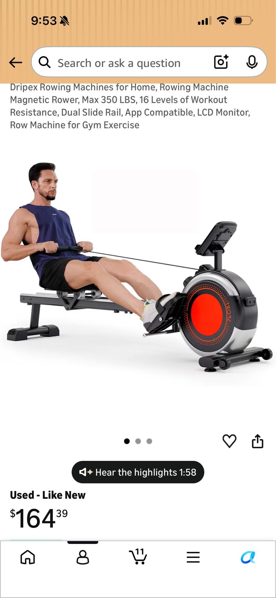 *Moving Sale* Rowing Machines
