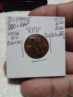 🇺🇸"A.L.🪙(DDO & DDR) Wt:2.50=zinc(1995="D") "RPD"(Red)