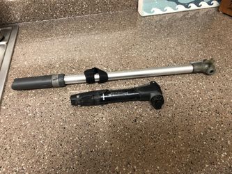 Portable bike pumps