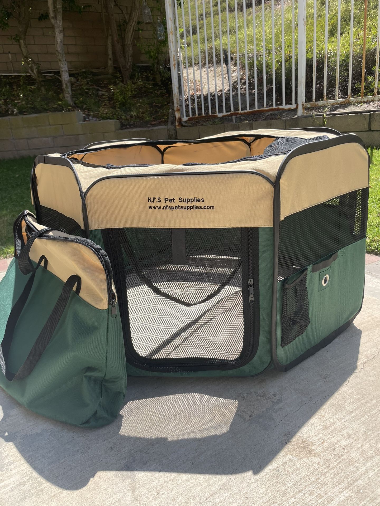 Dog Pet Play Pen Foldable Kennel