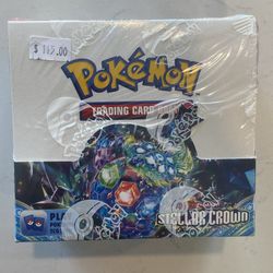 Stellar Crown Booster Box Pokemon for Sale in Rialto, CA - OfferUp