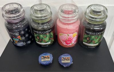 Yankee Candle Lot started but lots of candle left $20 for All