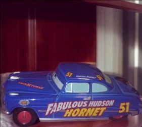Disney Pixar - Cars -  Doc Hudson 1:55 -Diecast Model Car Toy - Hudson Hornet
