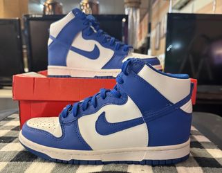 Nike Dunk High (GS) Game Royal/White – Youth 6.5Y / Women’s 8.0