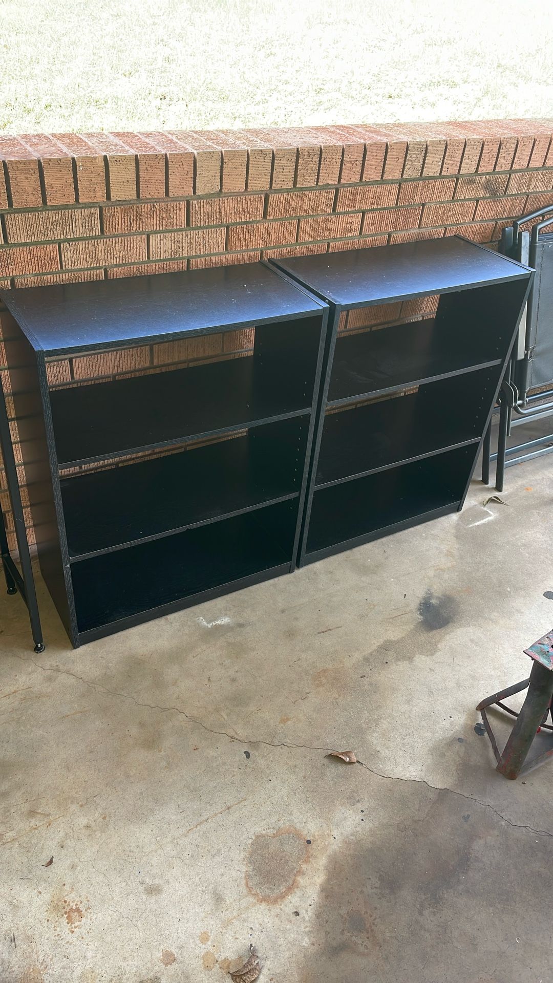 Set of bookshelves