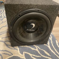 Diamond Audio D3 12” Subwoofer 