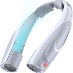 Brand New In Box Unopened   Portable Neck Fan - 6000mAh Rechargeable Personal Fan with 6 Speeds, 360° Cooling Surround Airflow, 20H Long Battery Life 