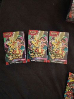 Pokémon Mega Evolution Ascended Heroes Booster Bundle x3