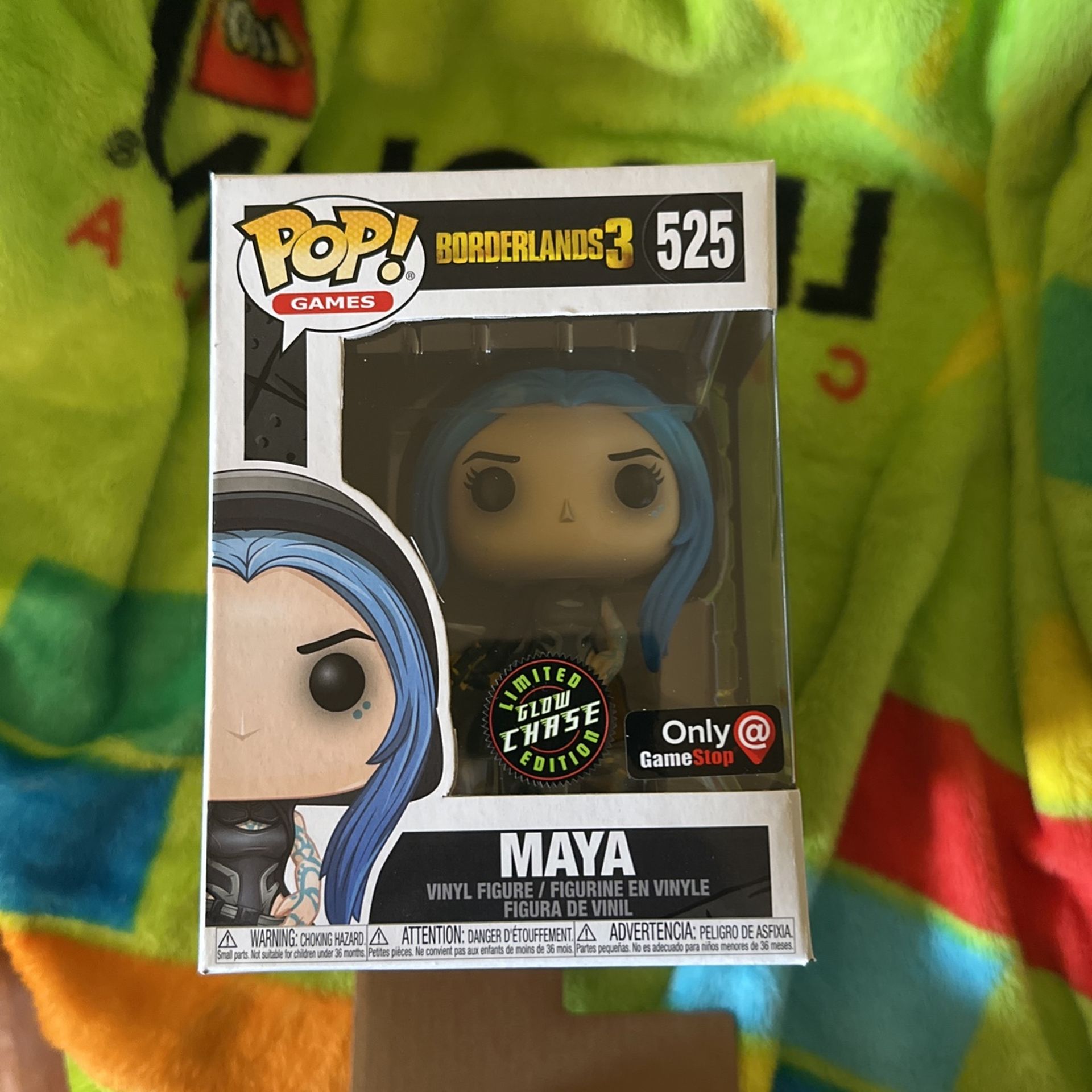 Funko Pop! Games: Borderlands 3 - Maya #525 GLOW CHASE GAMESTOP EXCLUSIVE