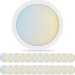 7 Pack 9 Inch 1400LM LED Flush Mount Ceiling Light