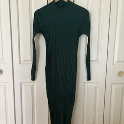 Zara Casual Midi Dress - Sweater Midi Dress