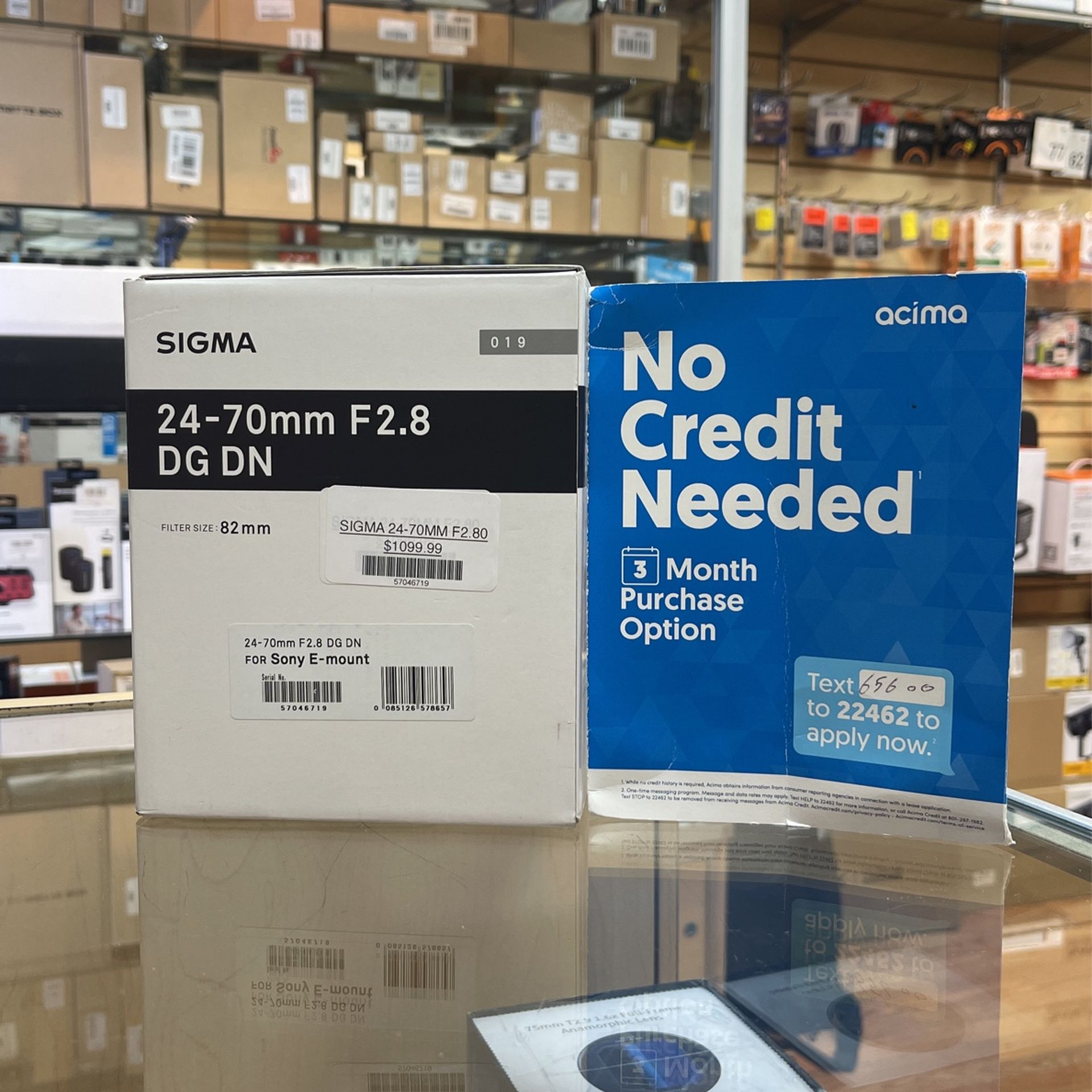 Sigma 24-70mm F2.8 For Sony
