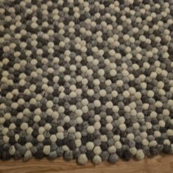 Large Felt Ball Rug