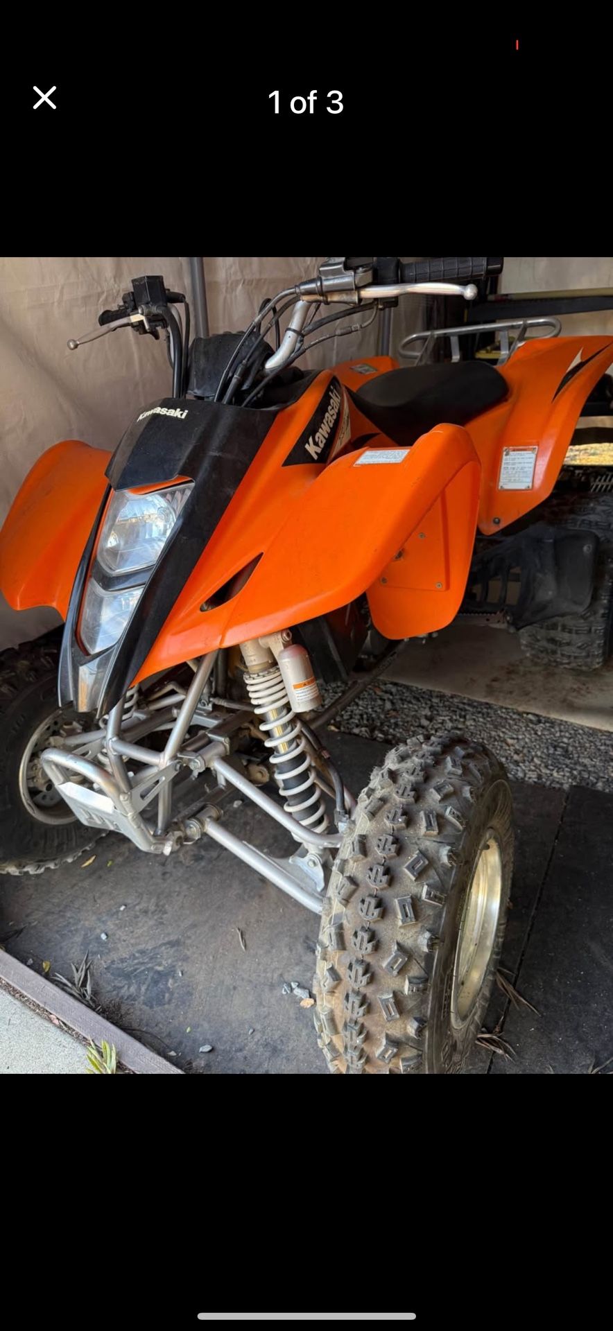 2007 Kawasaki 400 ATV