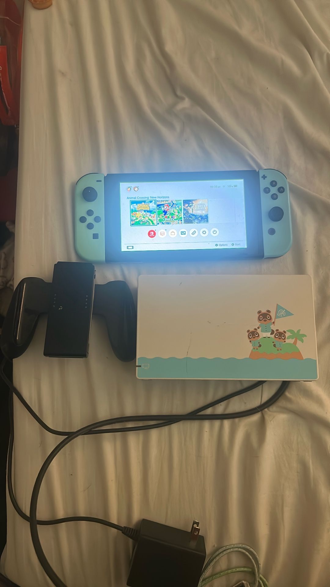 Nintendo Switch (Animal Crossing Theme)
