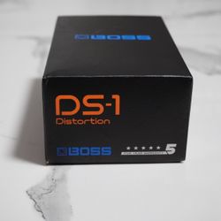 BOSS DS-1 Distortion Guitar Pedal
