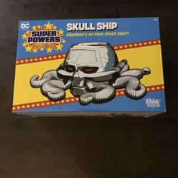 DC Super Powers Skull Ship: Brainiac's Hi-Tech Space Craft Vehicle -New Sealed-