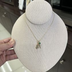 Necklace Yellow Gold 18k. Scorpio 
