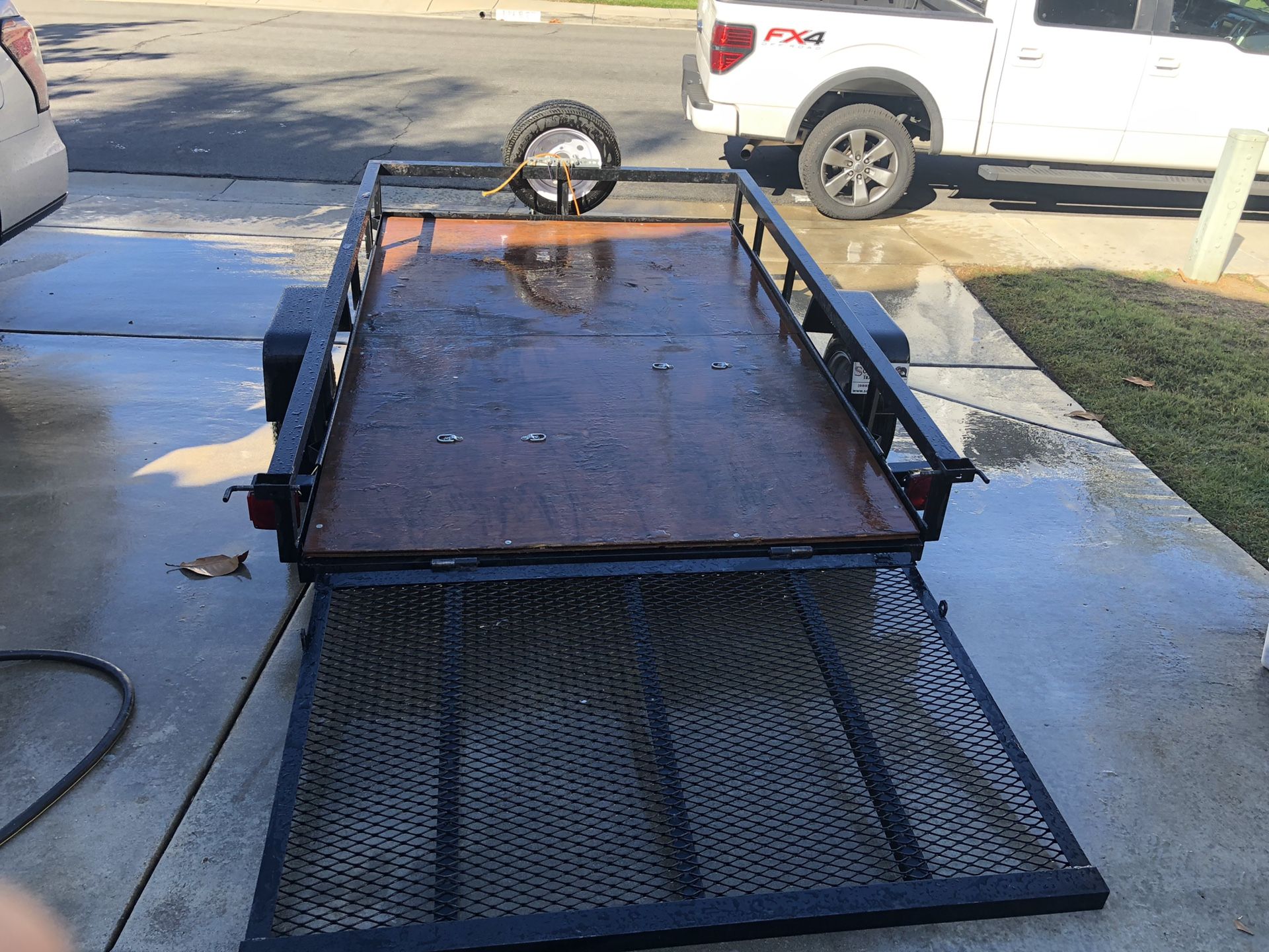 5by8 foot flatbed trailer