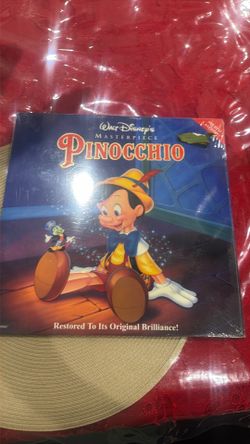 Pinocchio stereo laser disc
