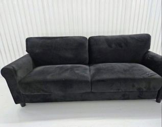 Sofa - Black Velvet