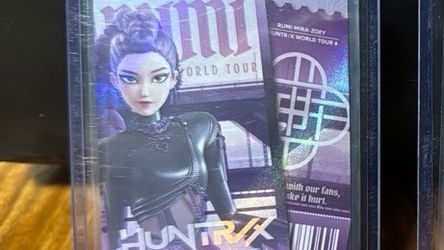 Huntr/X World Tour Rumi SSR Trading Card