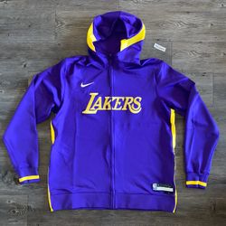Nike NBA Los Angeles Lakers Team Issued Showtime Jacket DN4534-504 Men Size XLT