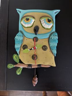 Owl Clock Allen Designs - Brand New