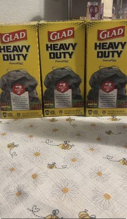Glad Trash Bags 3X$20