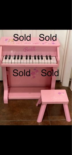 Sold * Mattel Barbie Vintage Upright Piano and Seat, 1985