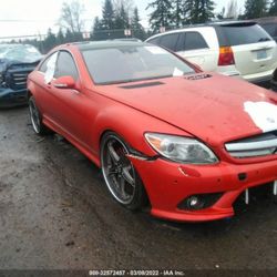 Parts are available  from 2 0 0 9 Mercedes-Benz C L 5 5 0 