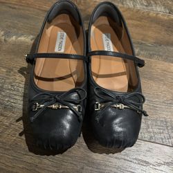 Steve Madden Buckle Ballet Flats 