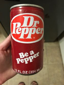 Vintage Dr Pepper Can