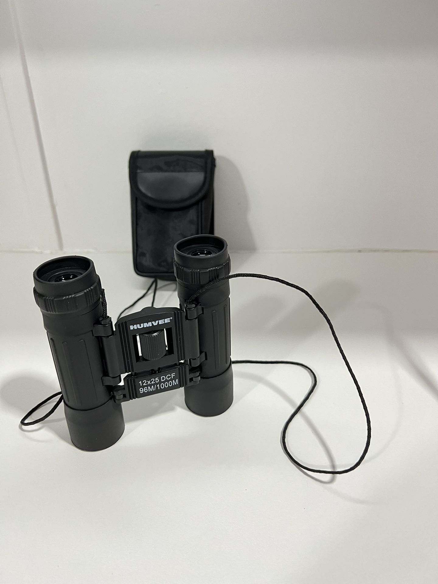 10x25 Binoculars for Adults & Kids, Lightweight, compact, black Humvee