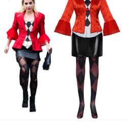 Lady Gaga Joker two Halloween costume new size large