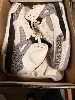 Jordan Spizike cement grey Size 5