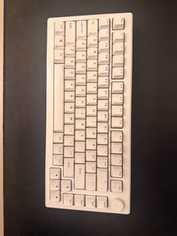 White Gaming Keyboard | AKKO MOD007b PC | White
