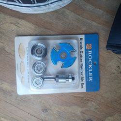 Rockler Biscuit Cutter Router Bit Set