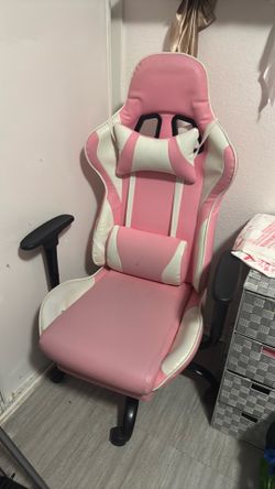 Pink Gaming Chair / Racing Style Office Chair