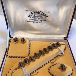 Vintage Tiger Eye Jewelry