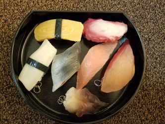 Sushi keychain