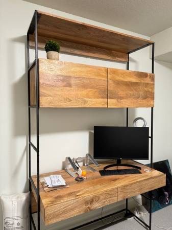 West Elm Industrial Modular Wall Desk!!!