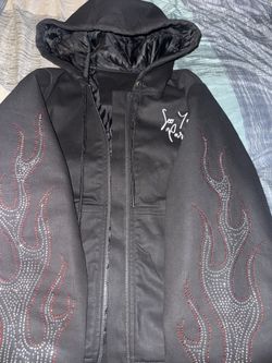 So Your In Paradise Black Jean Jacket