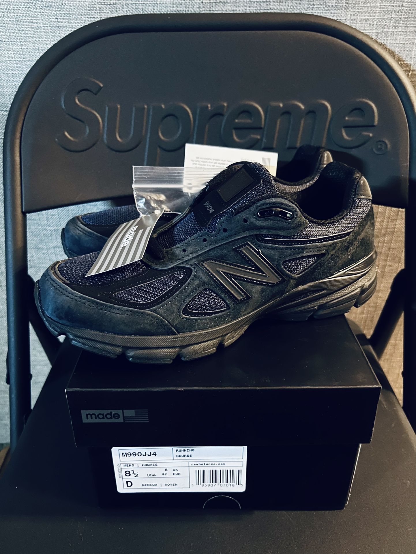New Balance 990v4 x JJJJound Navy