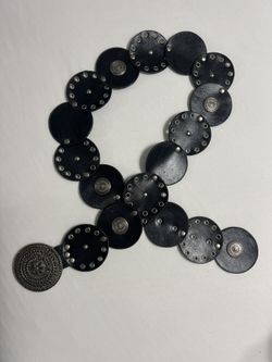 Hollow Out Grommet Waist Belt