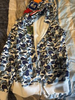 Bathing Ape Jacket Light Blue