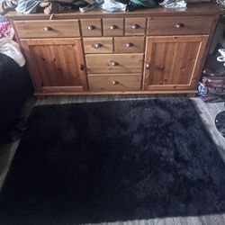 Large Wood Dresser 