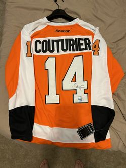 FLYERS SEAN COUTURIER SIGNED JERSEY 