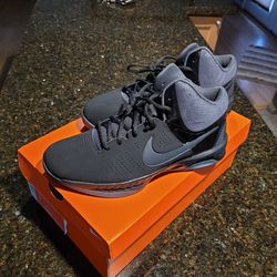 Nike Mens Air Visi Vi Nbk Black/Anthracite Ankle-High Nubuck Basketball Shoe - for Sale in Tacoma, WA - OfferUp