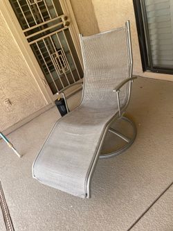 Lawn chair and chaise